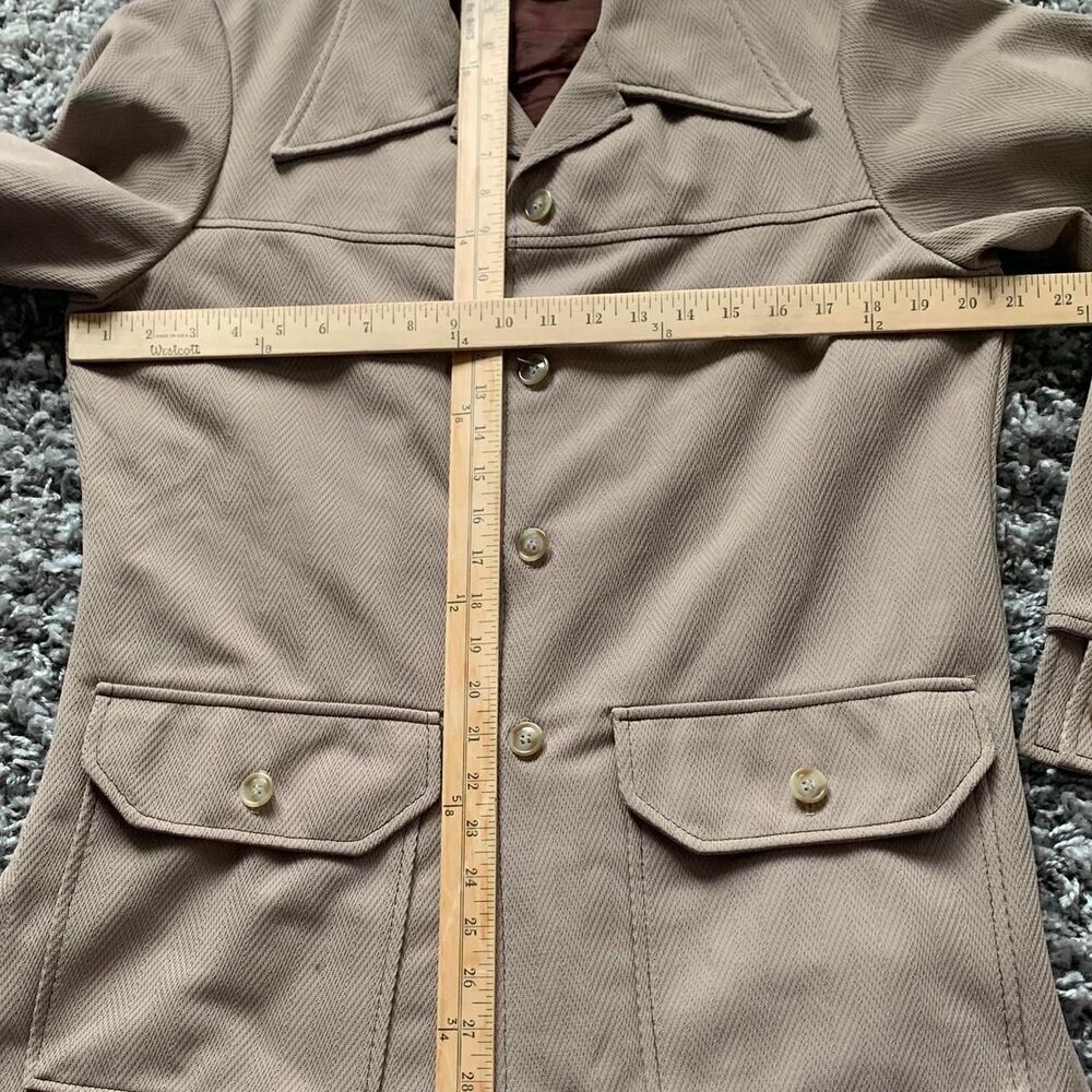 vintage 70s levis panatela tan - Picture 6 of 8